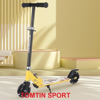 Xe trượt scooter trẻ em có đèn led và chân trống tiện lợi làm quà tặng sinh nhật và chơi tết cho bé 3-10 tuổi