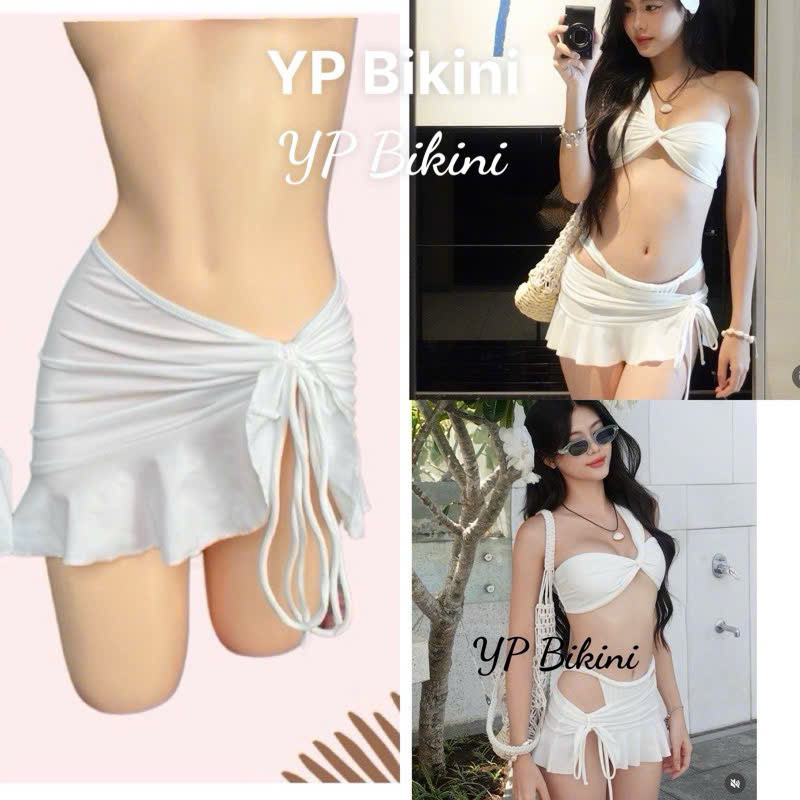 Bikini 2 mảnh đồ bơi áo tắm chéo vai quần khoe Mông .HÌNH Thật ( sẵn hàng - hỏa tốc) | BigBuy360 - bigbuy360.vn
