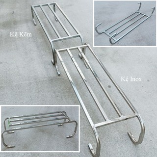 Giá kệ kê chậu trồng rau cây cảnh ban công sân thượng tại nhà Kt 85*25*19.5cm