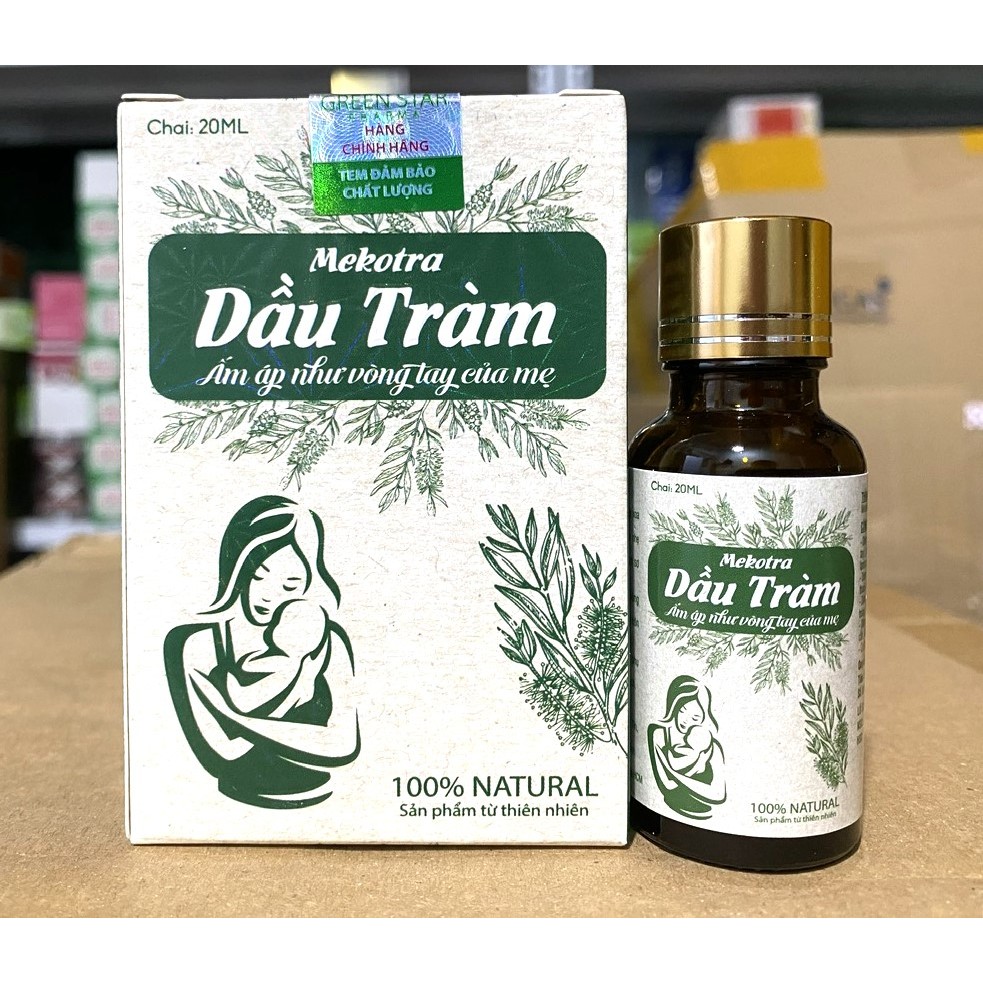 Tinh dầu tràm nguyên chất dầu tràm mekotra dạng ml