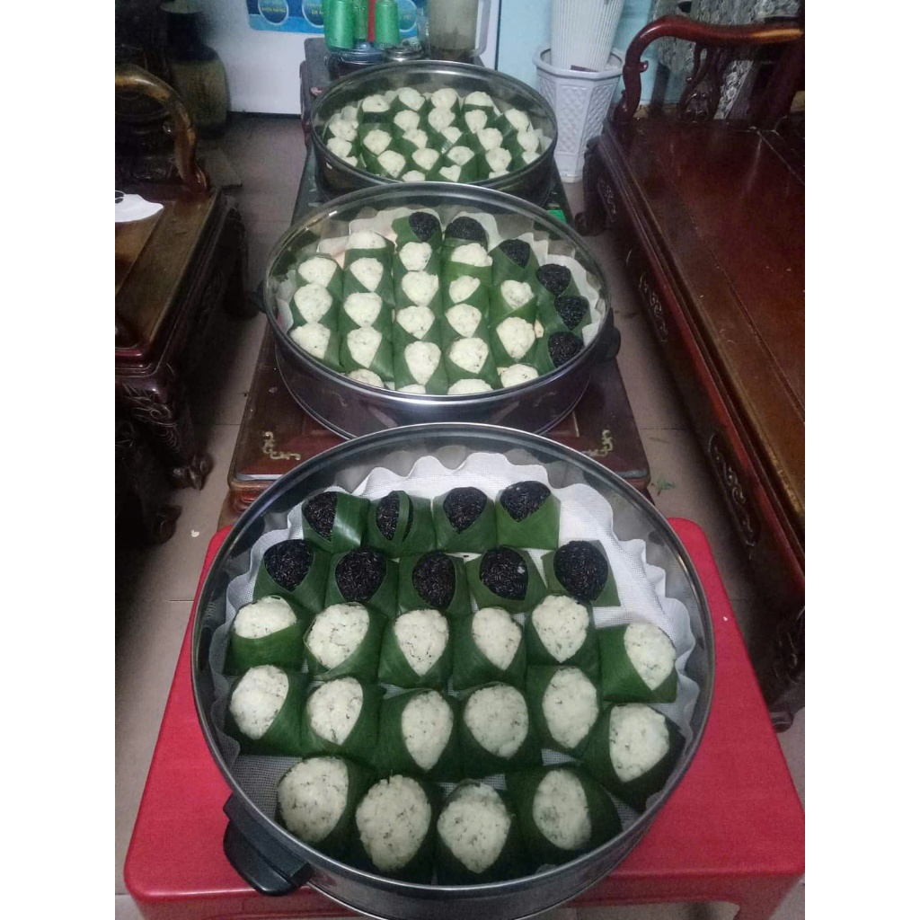 Nồi hấp bánh flan chạy điện 40CM 3 tầng hấp