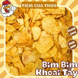 500G Bim Bim Khoai Tây Cánh To Ngon Giòn Đậm Đà, đồ ăn vặt, Tiệm Ăn Vặt Thuỳ Bùi