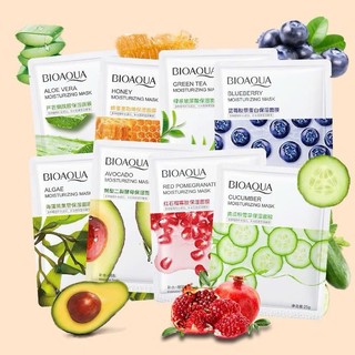 Mặt nạ giấy, mặt nạ dưỡng ẩm, mặt nạ Bioaqua trắng da chống lão hóa dưỡng da