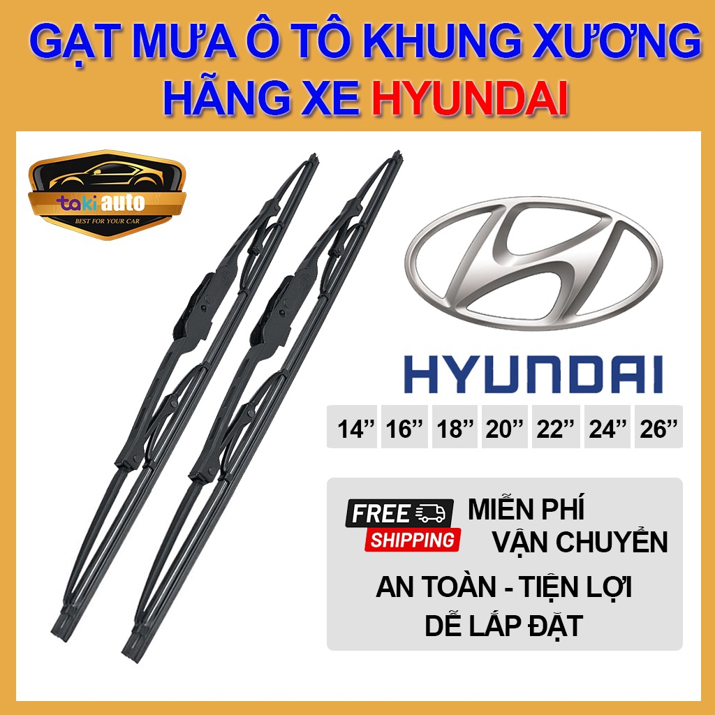 [FREESHIP] Cần gạt mưa trước Hyundai