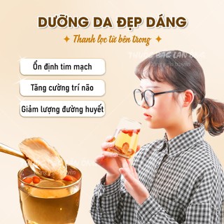 Hồng sâm Hàn Quốc 500g, nhân sâm thái lát mỏng, thơm, không tẩm đường, nguyên vị, tốt cho sức khoẻ