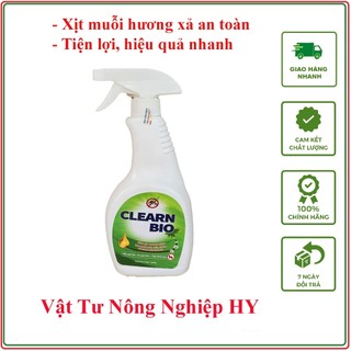 Combo 10 Bình xịt Muỗi, kiến gián Clearn Bio Sinh học - Rất an toàn - Hiệu quả rõ rệt 530ml