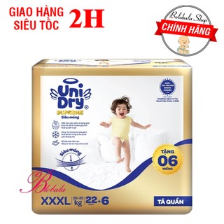 Tã quần Unidry Bigsize XXXL22 + 4 miếng (18-30kg)