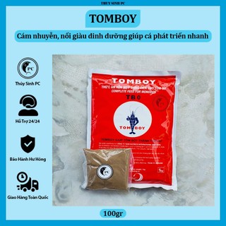 100gr Cám Tomboy TB0 nhuyễn mịn giàu dinh dưỡng dành cho mọi size cá guppy betta