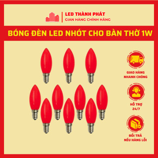 Bóng đèn led nhót cho bàn thờ 1w