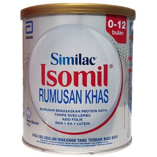 Combo 6 lon sữa similac isomil, isomil plus 400g .....: