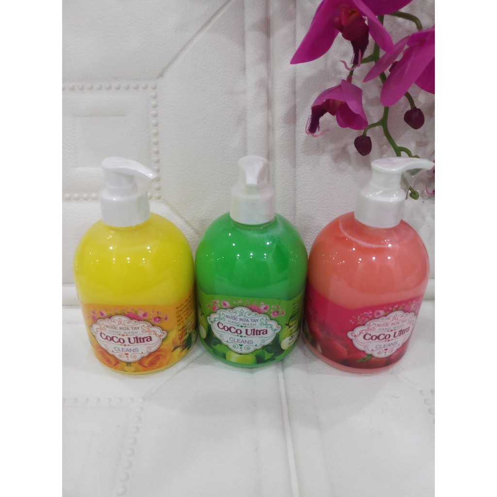 Nước rửa tay COCO ULTRA làm sạch, làm mềm da tay