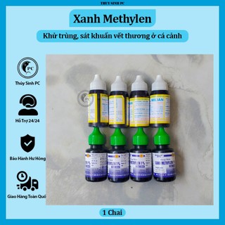 Dung dịch Xanh Methylen sát khuẩn khử trùng các vết thương của cá