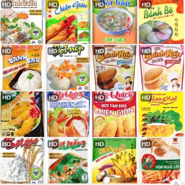 Các Loại Bột Tài Ký - Vĩnh Thuận - Hoa Ngọc Lan - BỘT NĂNG,BỘT GẠO,BỘT NẾP,BỘT BÁNH CUỐN ,BỘT BÁNH BÒ,BỘT BÁNH BAO