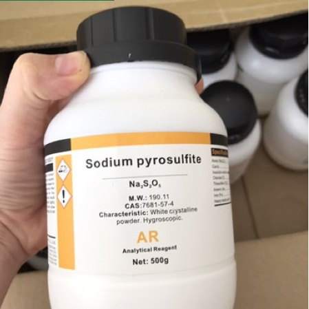 Bột Na2S2O5 Tinh khiết Sodium Metabisulphite Natri metabisunfit Natri pyrosulfi hoặc của Zhangyun