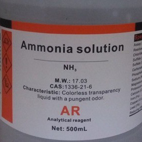 [TBYT ĐỨC NGA] NH3 amoniac NH4OH chai 500ml ammonia solution