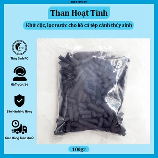 Than hoạt tính lọc nước hồ cá