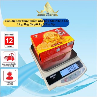 Cân điện tử nhà bếp 3kg 6kg 1kg chính xác 0.1g SHiNKO-GS Nhật Bản. dùng cho gia đình, nhà hàng