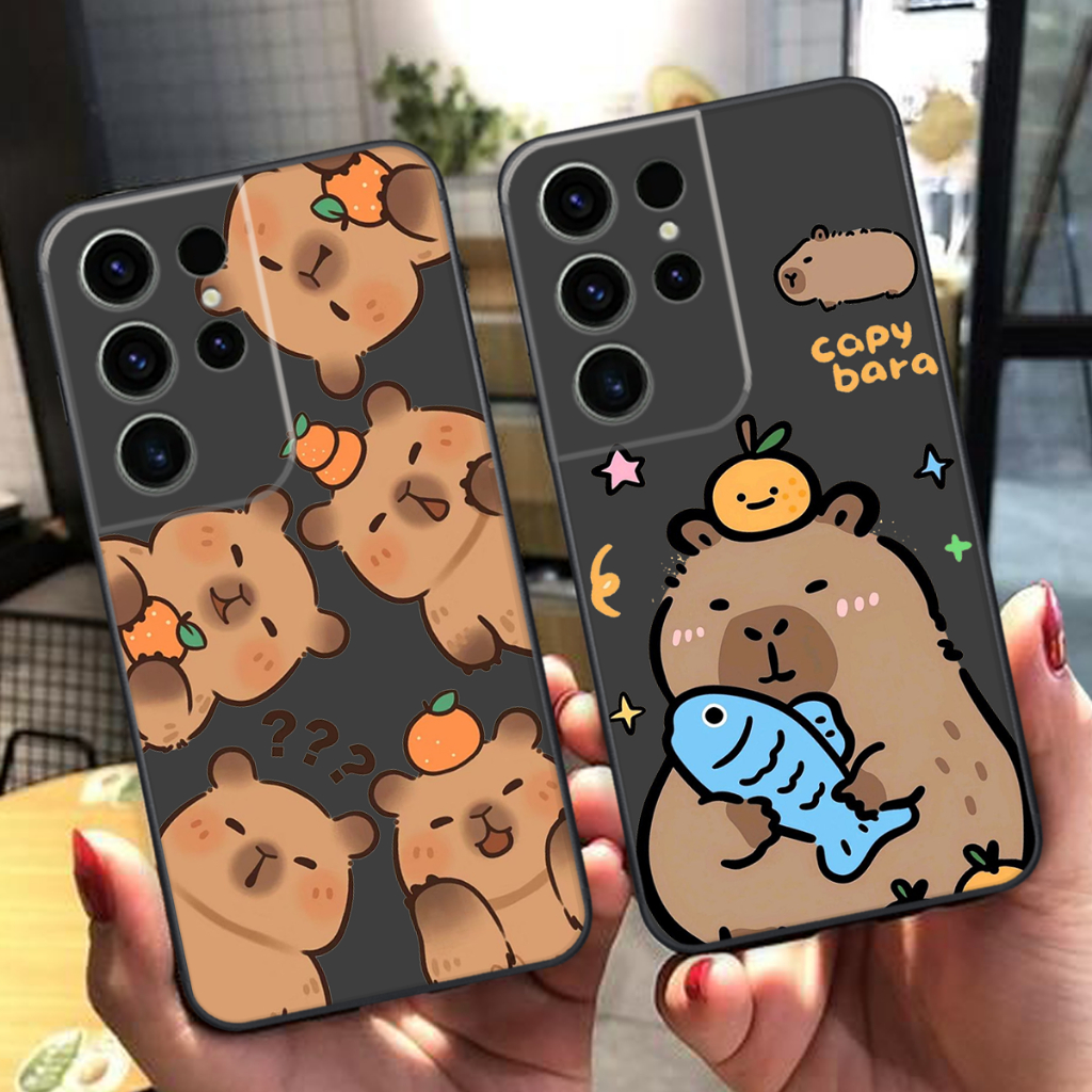 Ốp lưng Samsung S23 5G-S23 PLUS 5G/S23+ 5G-S23 ULTRA 5G-S23 FE in hình capy bara hot trend dễ thương