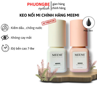 Keo nối mi không cay siêu bền kháng nước MEEMI nhập khẩu chính hãng loại 5ml