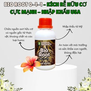 Phân bón hữu cơ kích rễ Bio Root chai 100ml (Vườn Sài Gòn)