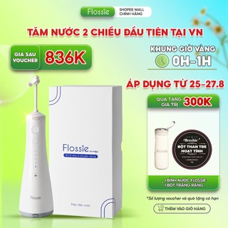 Máy tăm nước cầm tay 360 độ 2 chiều Flossie Chính hãng