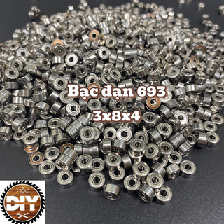 10 Bạc Đạn mini 3x8x4mm trục 3mm / Bạc đạn 693zz
