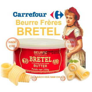 Bơ Pháp Bretel 250g Bơ Đông Tiền Pháp - Nhập Khẩu Chính Hãng