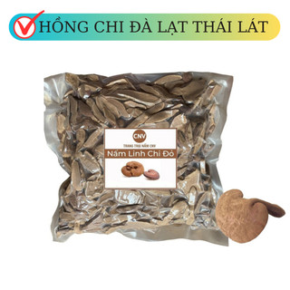 Nấm linh chi đỏ Đà Lạt thái lát 500g - Cây Nấm Việt