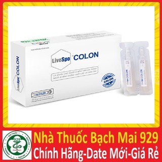 LiveSpo Colon Bào tử lợi khuẩn cho người bệnh viêm đại tràng cấp & mãn tính,Hội chứng ruột kích thích,táo bón tiêu chảy