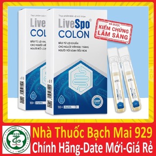 Livespo COLON - Bào tử lợi khuẩn hộp 10 ống