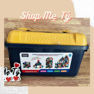  Bộ Đồ Chơi Xếp Lego Hình nam châm từ tính 72 Chi Tiết Cho Bé từ 3 tuôi Phát Triển Trí Tuệ 
