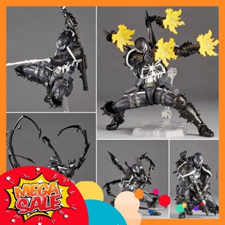 GIÁ HỦY DIỆT Mô Hình Agent Venom Revoltech Full Box Amazing Yamaguchi