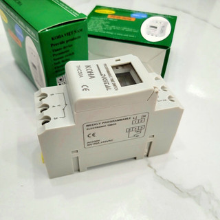 Công tắc hẹn giờ điện tử THC30A - Có khóa màn hình - Lắp tủ điện lập trình - 30A/220V