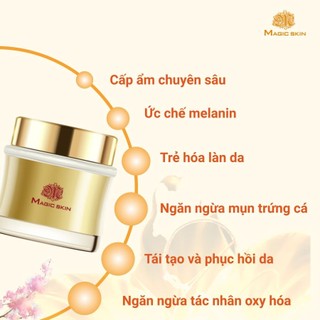(GIAO NHẪU NHIÊN )KEM TÁI SINH ĐÊM MAGIC SKIN,kem dưỡng da ban đêm The First Cream Intensive Regeneration