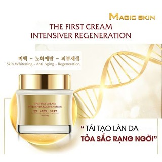 (GIAO NHẪU NHIÊN )KEM TÁI SINH ĐÊM MAGIC SKIN,kem dưỡng da ban đêm The First Cream Intensive Regeneration