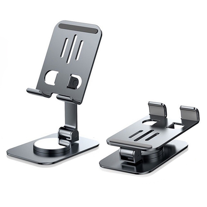 Giá Đỡ Điện Thoại K61, Hợp Kim Chắc Chắn, Lót Chống Trượt,  Xoay 360 độ , Nhỏ Gọn, Tiện Lợi