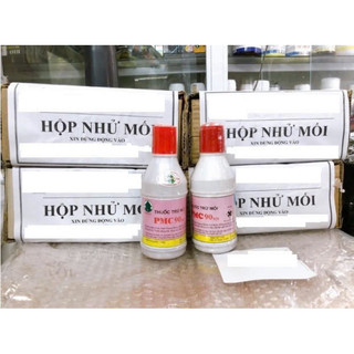 Bộ sản phẩm diệt mối tận gốc (4 hộp nhử mối + 2 lọ thuốc lây nhiễm PMC 90 + 1 lọ phun phòng mối hunter 100ml)