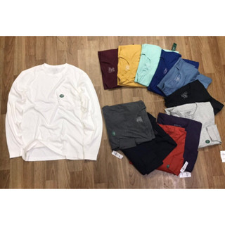 Áo cotton nam dài tay xuất Âu bigsize