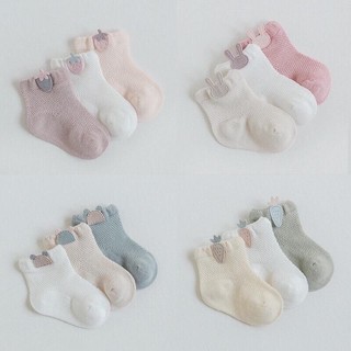 Tất lưới hàn quốc - set 3 đôi cho bé