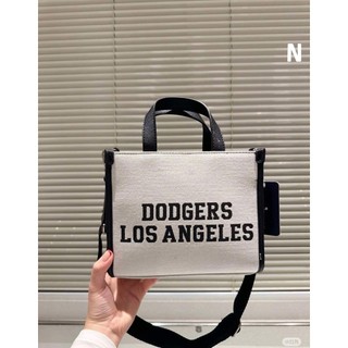 [ CHÍNH HÃNG ] TÚI TOTE MLB JACQUARD VARSITY NY / LA