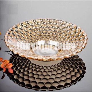 Dĩa Mứt Bi dĩa đựng Hoa QủaThủy Tinh, Đĩa trái cây, khay đựng bánh kẹo