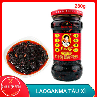 Laoganma tàu xì 280g - ớt chưng dầu nội địa tq