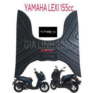 THẢM LÓT SÀN XE,THẢM LÓT CHÂN XE MÁY YAMAHA LEXI 155cc ĐEN DÀY