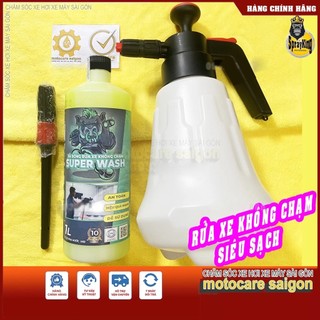 Xà bông rửa xe không chạm , nước rửa xe không chạm sprayking+bình xịt bọt tuyết rửa xe tại nhà