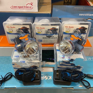 ⚡️đèn đội đầu sạc yến quân yq-9811,chống thấm nước,công suất 35w sử dụng được dưới nước