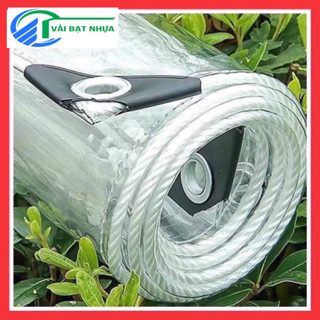 Bạt nhựa trong suốt, bạt pvc che mưa lấy sáng t
