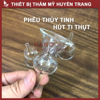 Phễu Thủy Tinh Hút Ti Thụt Trong Máy Thông Tắc Tia Sữa Cho Mẹ Sau Sinh M364A (Lẻ 1 Cái)