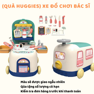 Xe đồ chơi bác sĩ - màu ngẫu nhiên