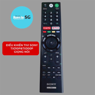 [CHÍNH HÃNG] REMOTE ĐIỀU KHIỂN TIVI SONY TX310P&TX200P GIỌNG NÓI CHÍNH HÃNG
