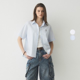 Áo Sơ Mi WHO.A.U Steve Loose Fit Cotton Shirts_WHYWE2532F